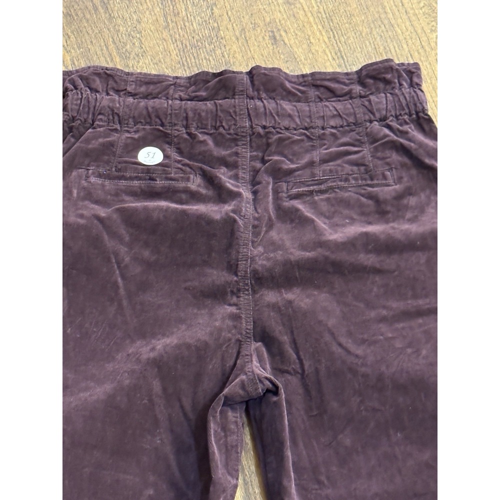 Free People Margate Corduroy Paperbag Trousers Size XS Rose Panther - Picture 6 of 15